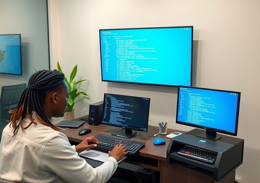 Remote diagnostics screen for a self-service terminal